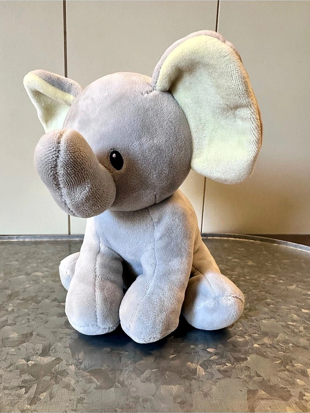 Ty Bubbles the Elephant Gray Plush